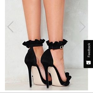 Time to Dance Ruffle Heel